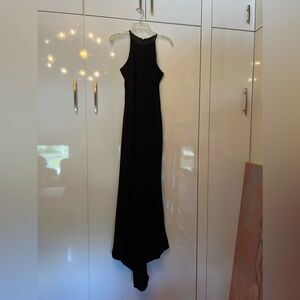 Calvin Klein tank gown with train